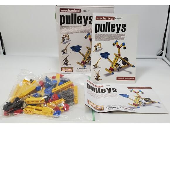 Engino Education Mechanical Science - Pulleys 100% COMPLETE - Picture 6 of 7